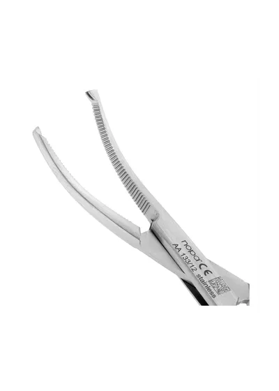 Nopa Instruments AA 133/12 - щипцы для артерии MICRO-MOSQUITO хирургические, изогнутые, 12 см
