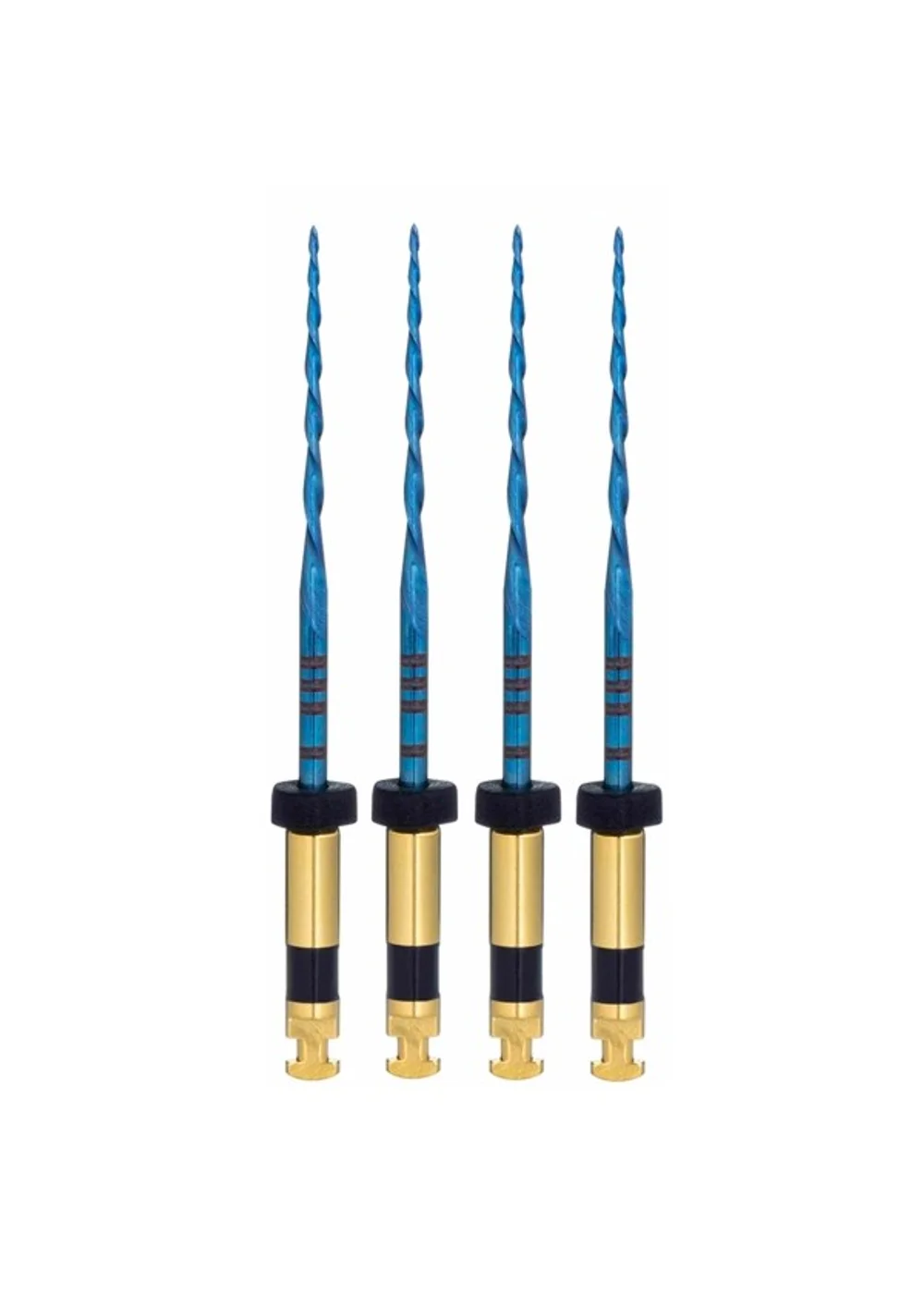 UltraRec Blue (Heat Activation) - машинные файлы (реципрок), 25 мм, размер R40, никель-титан, 4 шт