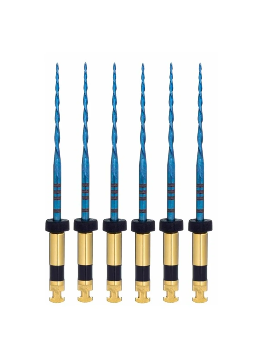 UltraRec Blue (Heat Activation) - машинные файлы (реципрок), 21 мм, размер R40, никель-титан, 6 шт