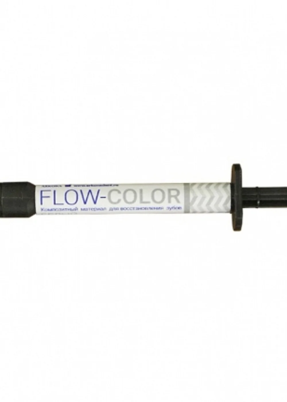 FLOW-COLOR БЕЛЫЙ(1 гр) -цветной микрогибридный светоотв.композит типа "flow", ARKONA
