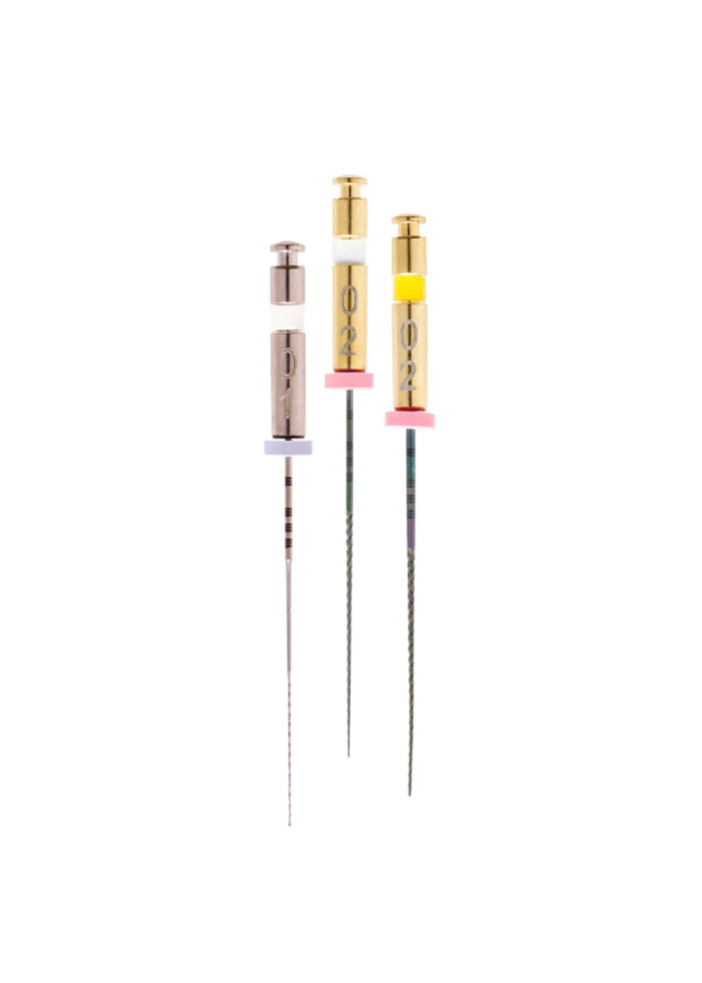 HyFlex GPF - набор NiTi-файлов, 25 мм (15/.01; 15/.02; 20/.02), 3 шт