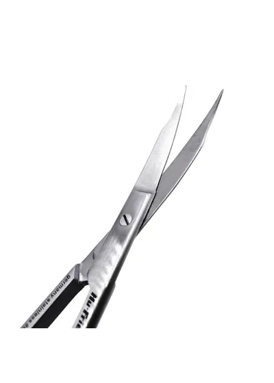 Ножницы Hu-Friedy #10, Super-Cut, остроконечные, с двойным изгибом, 1 зубчатое лезвие, 13,5 см