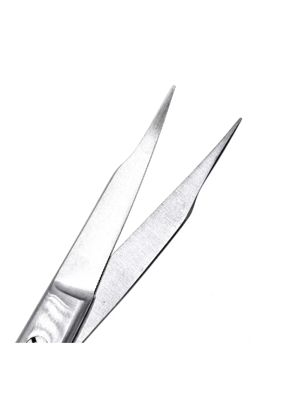 Ножницы Hu-Friedy #10, Super-Cut, остроконечные, с двойным изгибом, 1 зубчатое лезвие, 13,5 см