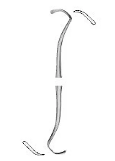 Экскаватор, Aesculap, White №14, длина 170 мм