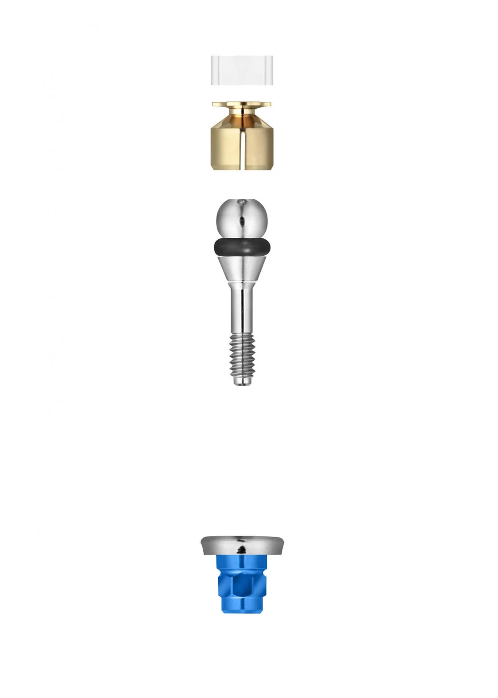 Шаровидный аттачмент FRIADENT Ball and Socket Attachment, размер D4.5/GH2, арт: 45-3152