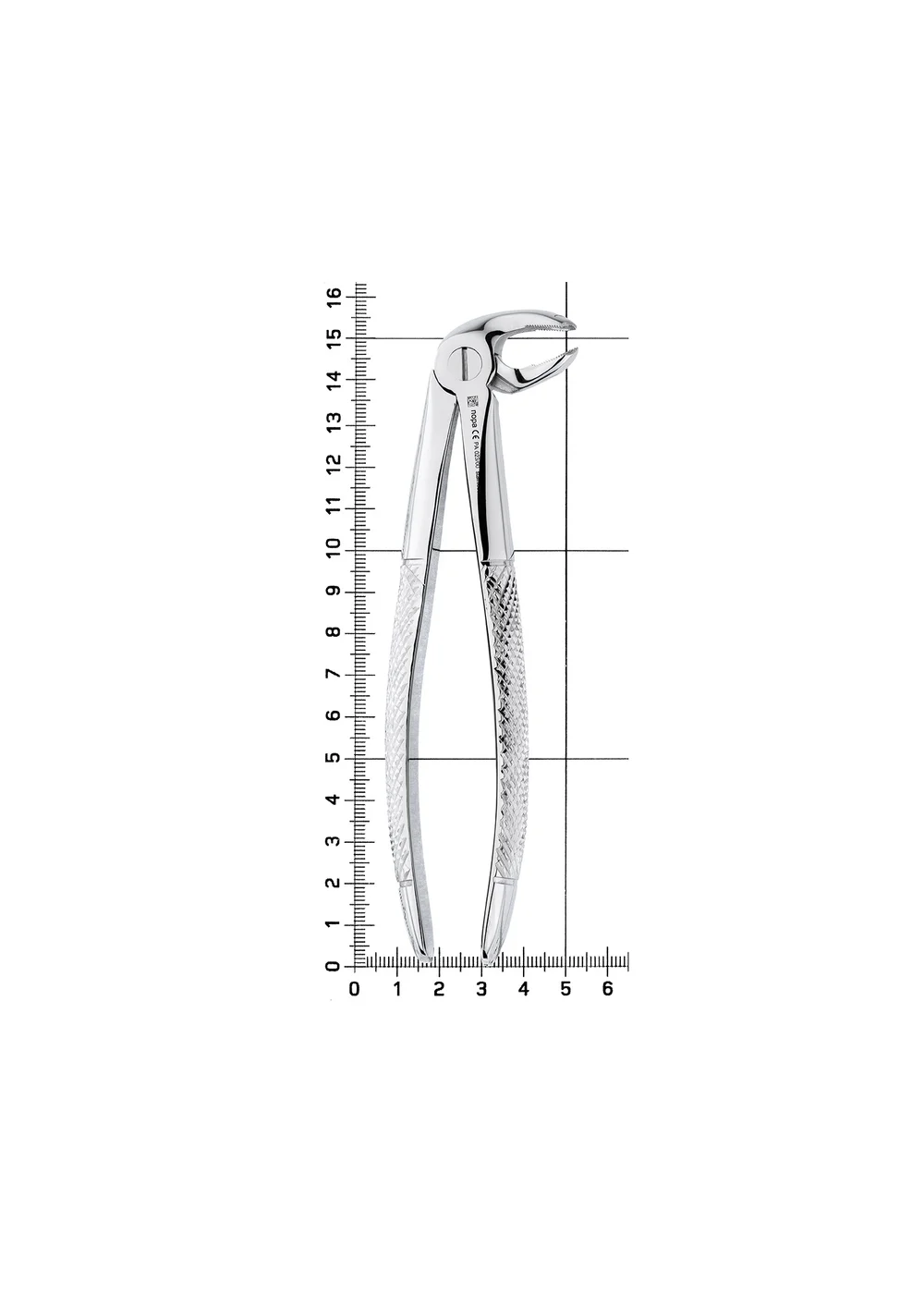 Nopa Instruments PA 023/00 - щипцы извлекающие для моляров нижней челюсти правые №23