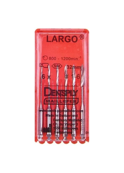 LARGO #1, 32мм-развертка корневая (6шт.), Maillefer