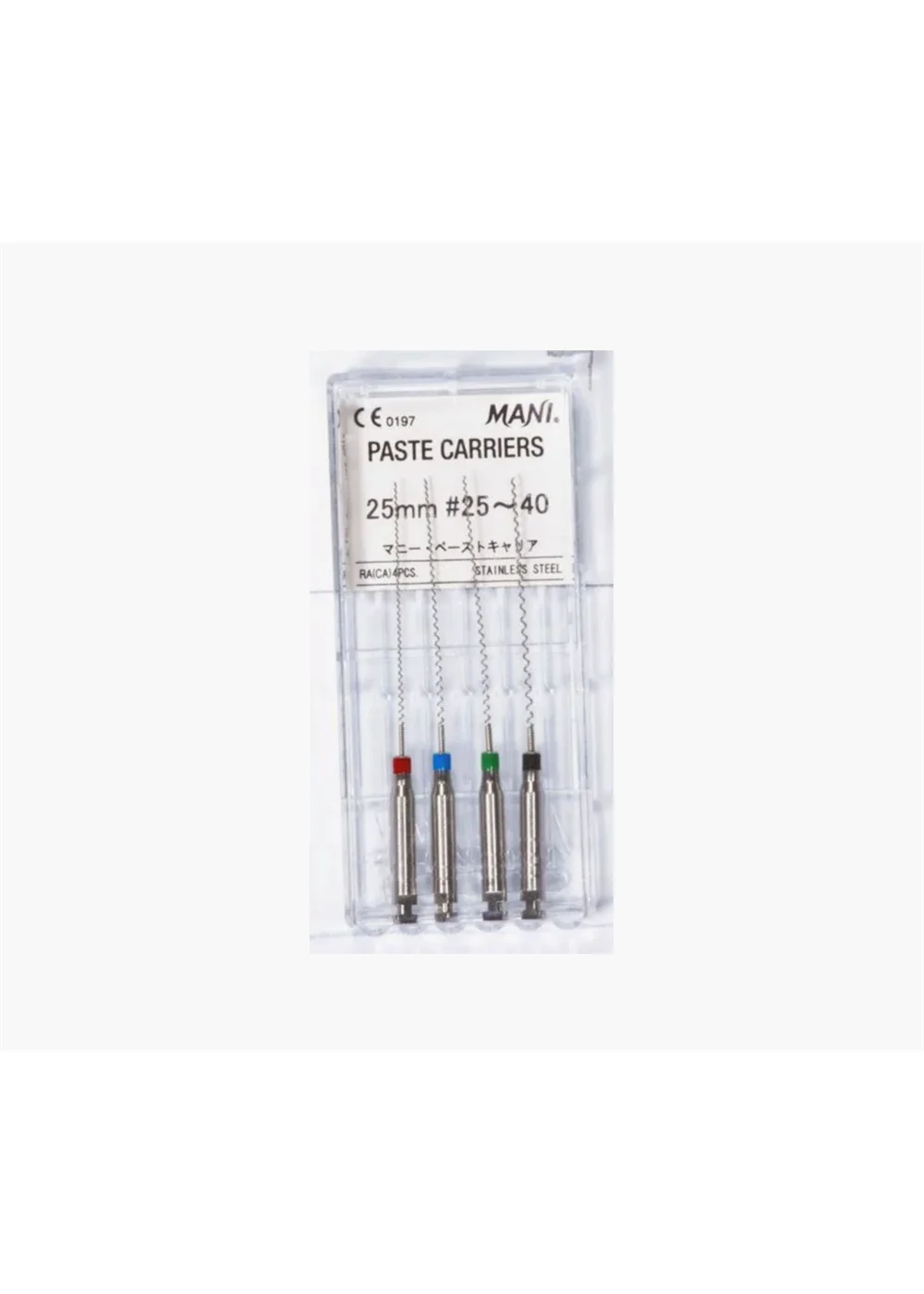 Paste Carriers - машинные каналонаполнители, длина 25, ISO 25- 40 (4 шт)