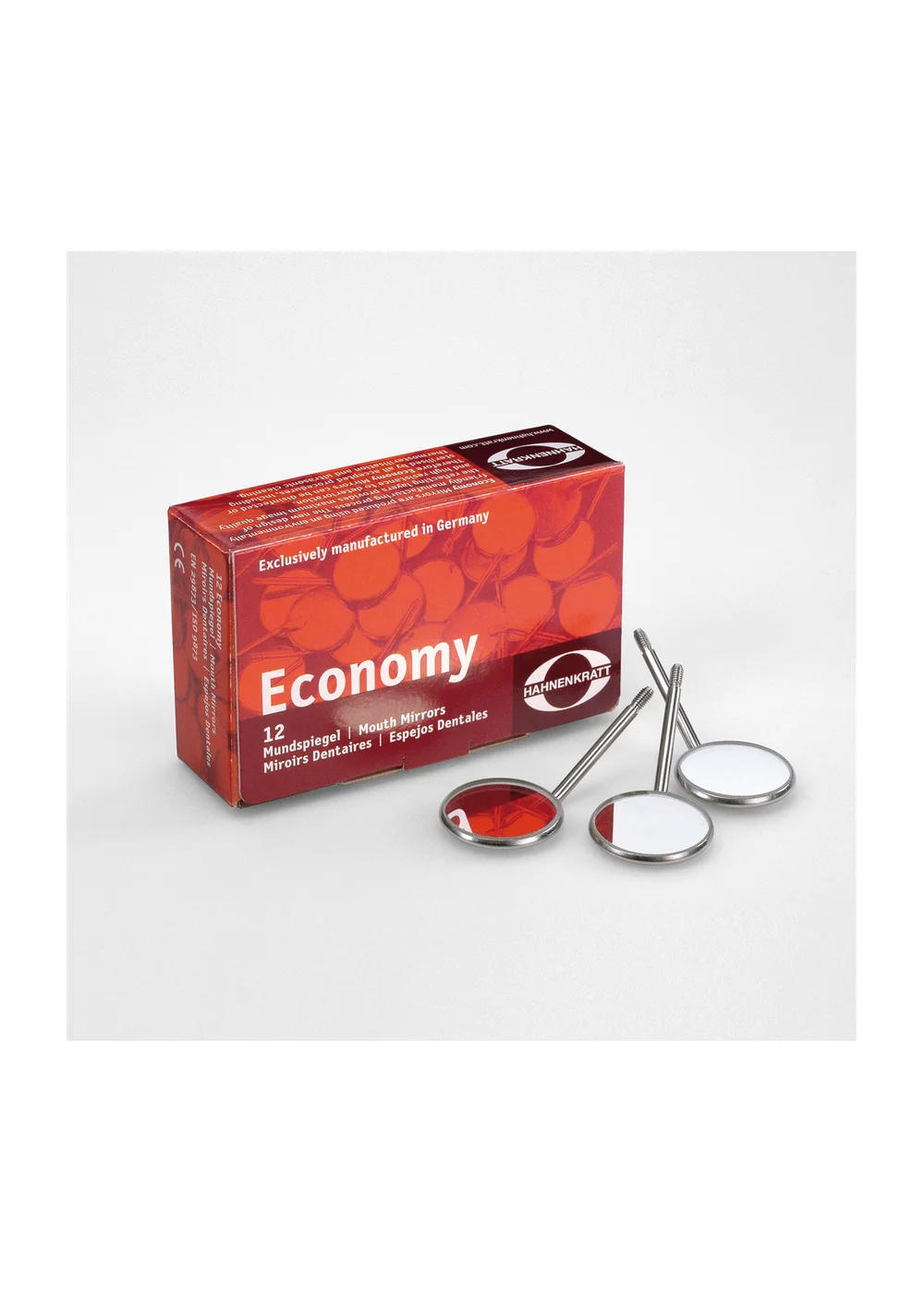 Hahnenkratt ECONOMY RS - зеркало без ручки, увеличительное, №5, диаметр 24 мм, 1 шт