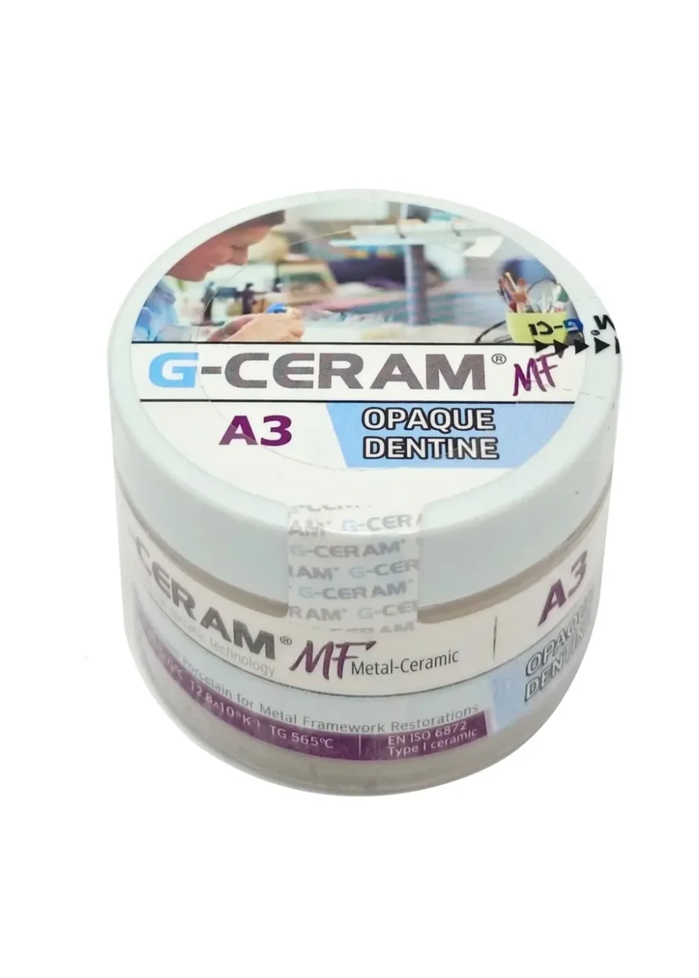 Керамическая масса дентинная, G-CERAM, MF опаковый дентин Opaque Dentine A3, 20г
