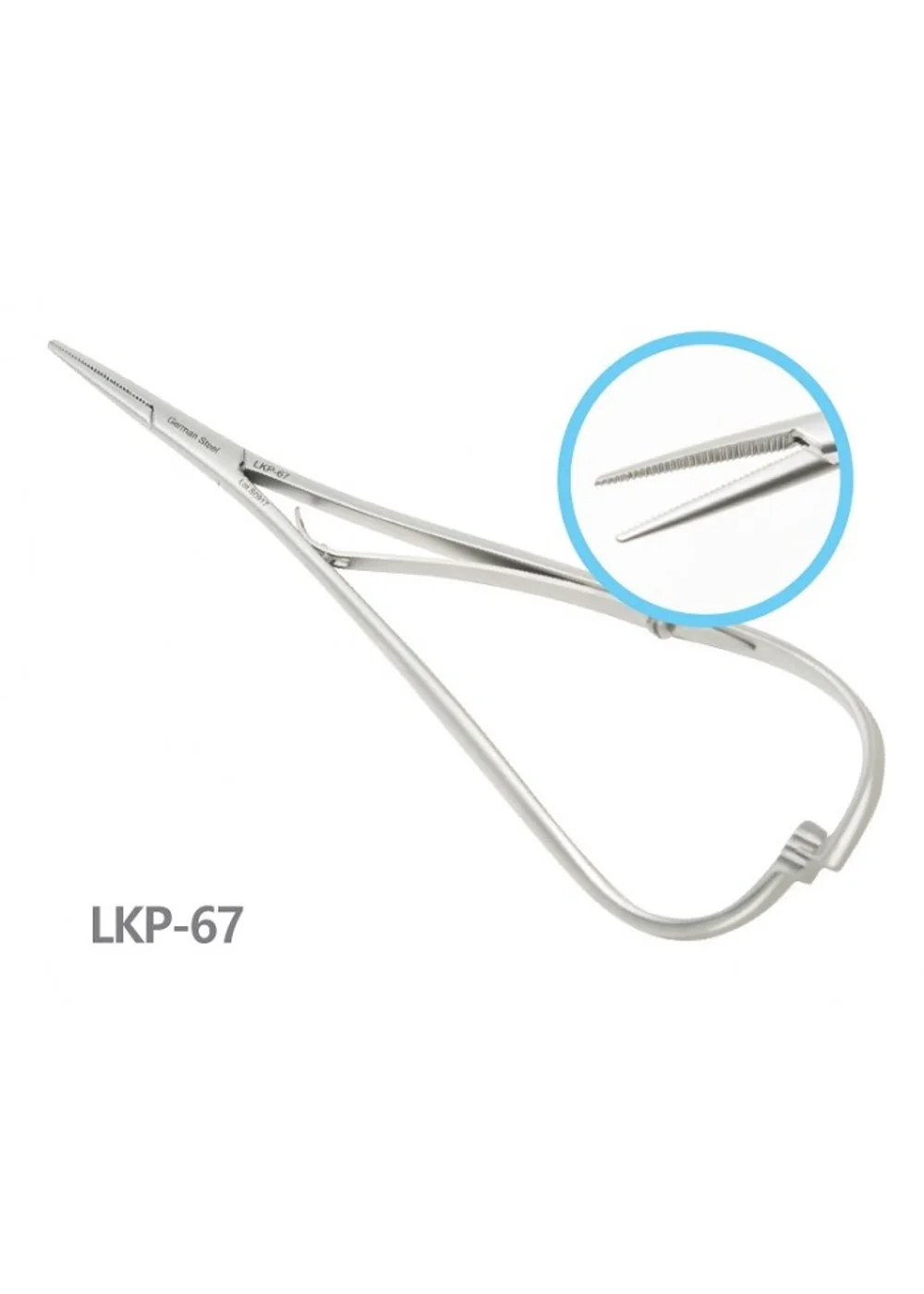 Зажим, LK MEDICAL, Смаха прямой, LKP-67