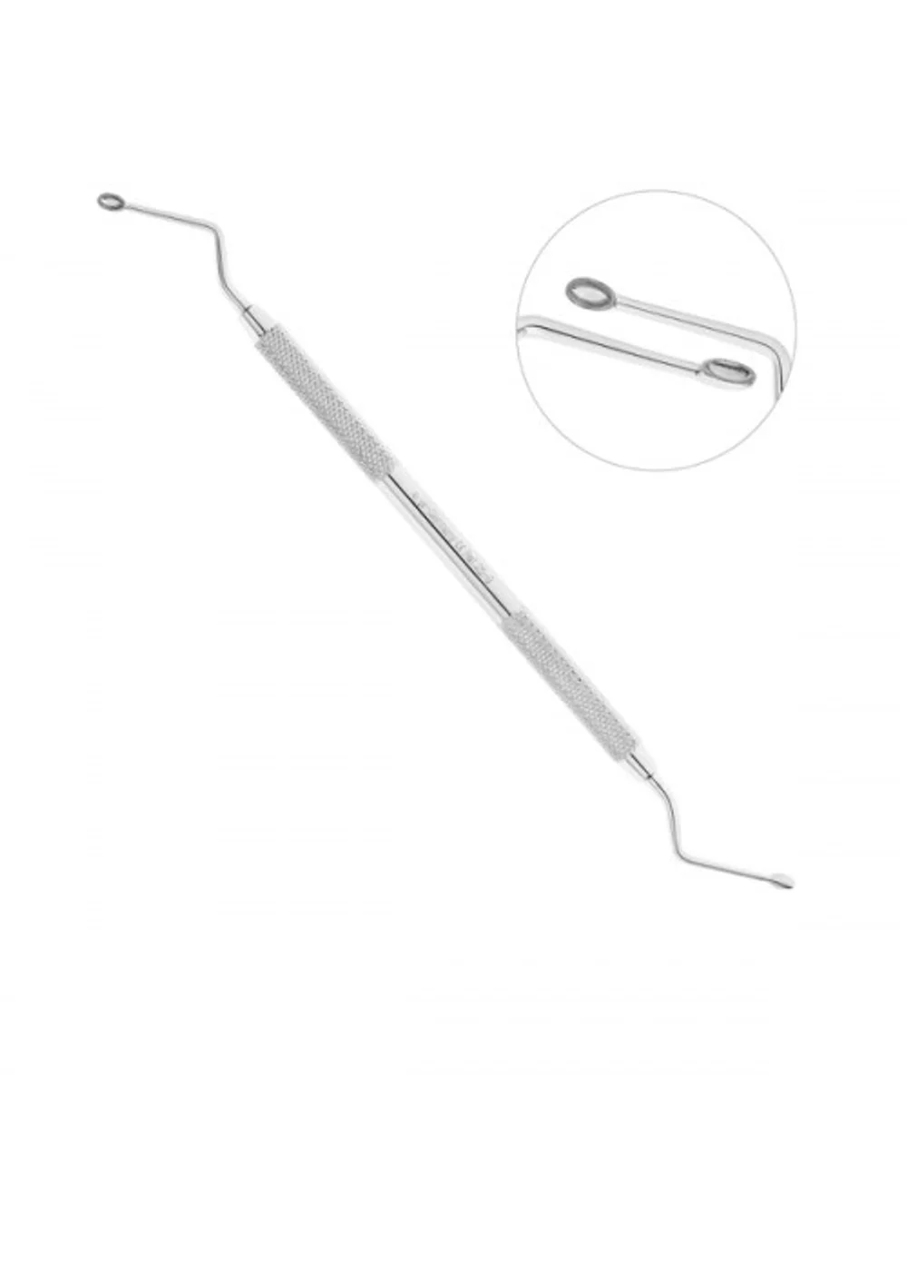 Ложка кюретажная, HLW Dental, Hemingway, 3.0 мм, изогнутая, овальная