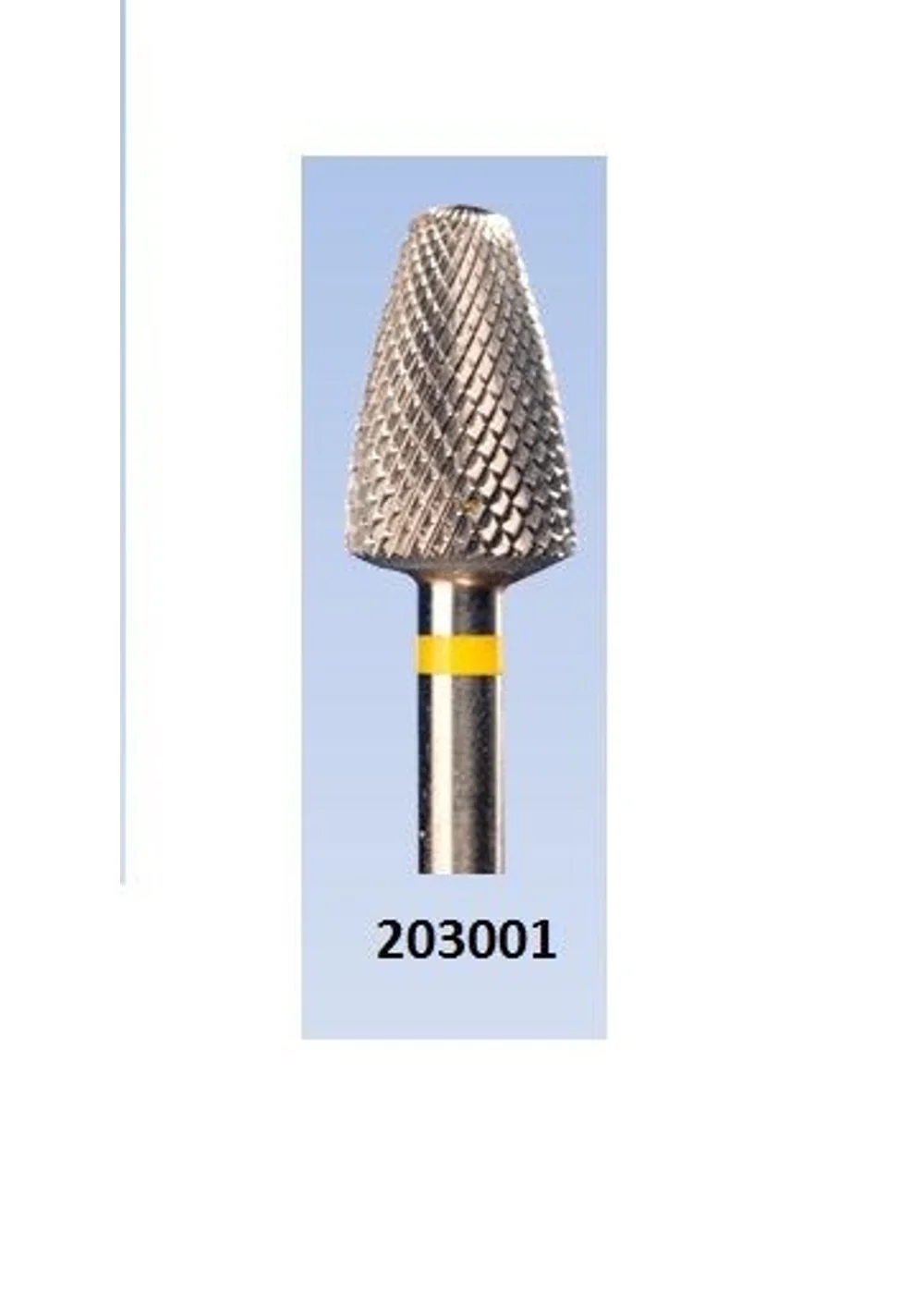 Фреза жел. 203001 шир.конус Супермелкая крестообр. нарезка