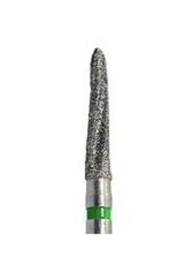 Фреза Линдеманна, цилиндр с плоским концом, с алмазным покр., L=11 мм, d=1,8 мм, 2 шт.