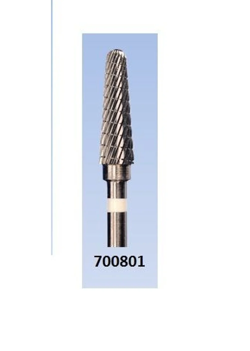 Фреза бел. 700801 средний конус Мелкая спиральная нарезка