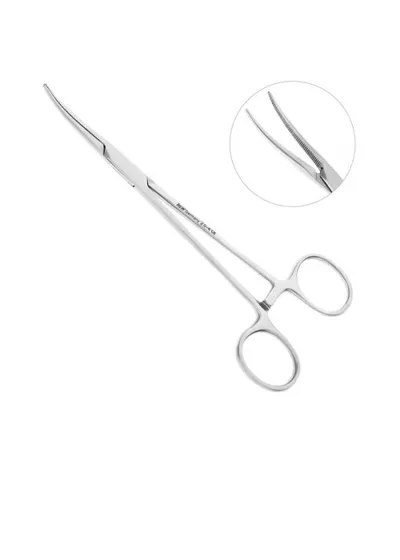 Зажим, HLW Dental, Rankin-Crile изогнутый, 160 мм