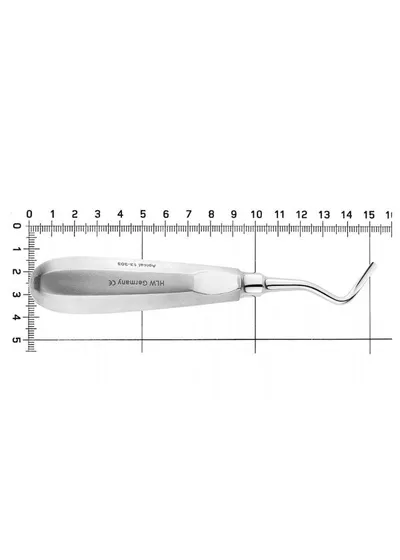 Элеватор 3,0 мм Apical изогнутый (на себя)