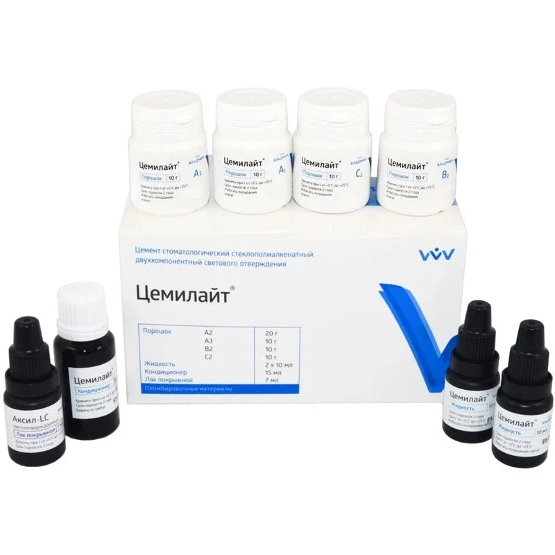 Цемилайт - 4-х цветовой набор (A2, A3, B2, C2) ВладМиВа