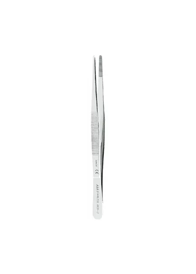 Asa Dental 0635-3 - пинцет анатомический прямой с рифлением, 15 см атравматичный