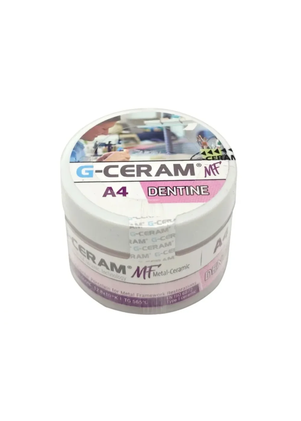 Керамическая масса дентинная, G-CERAM, MF дентин Dentine A4, 20г