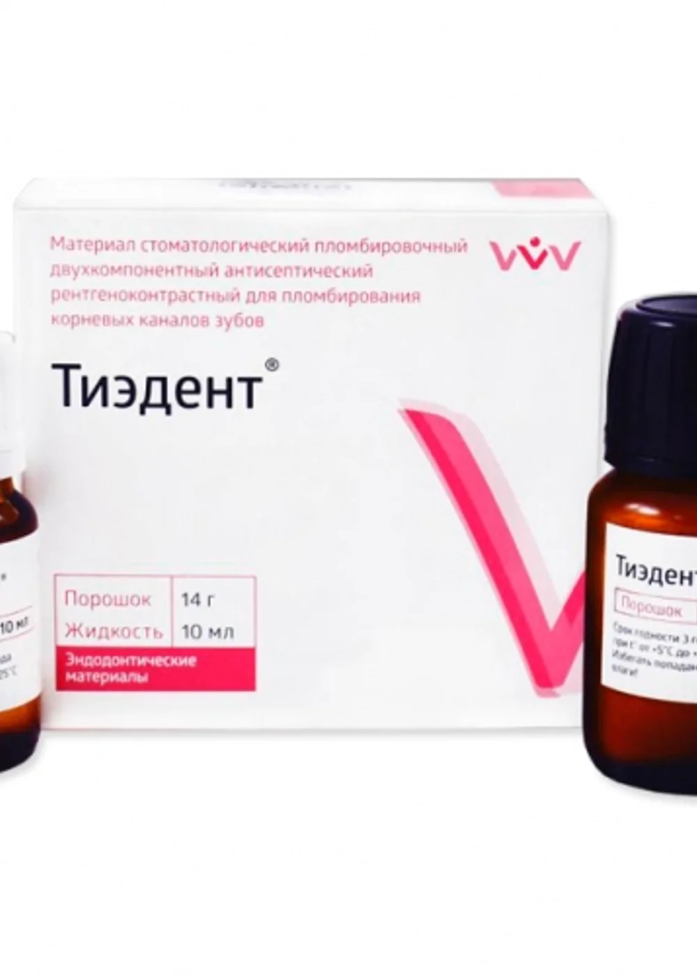 Тиэдент (порошок 14 г+ жидкость 10мл), ВладМиВа