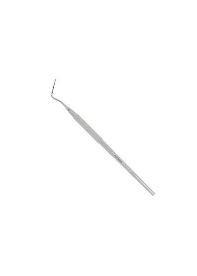 Asa Dental 0702L-15 - зонд пародонтологический односторонний (15-14-10-9-5-4), 155 мм