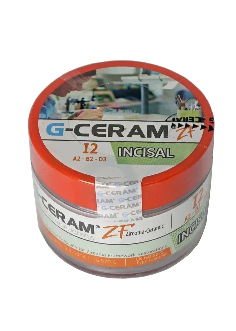 Керамическая масса, G-CERAM, ZF Incisal I2 (20г)