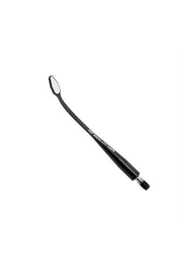 Hahnenkratt BLACK MICROflex rhodium - родиевое микрозеркало без ручки, плоское, форма капли, 3х6 мм