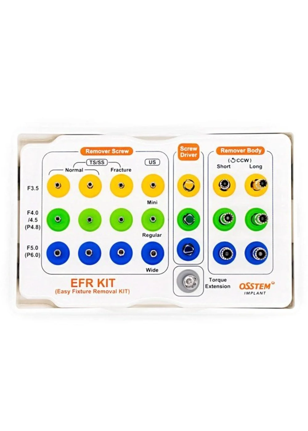 EFR Kit - набор для извлечения имплантата