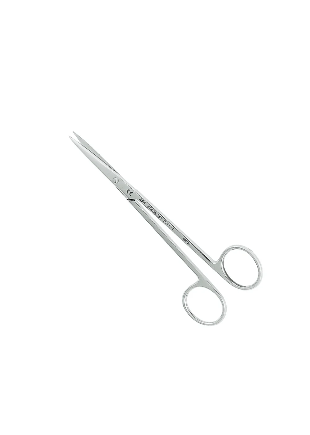 Asa Dental 0311-1 - ножницы для десны N1 прямые, зубчики на 1 лезвии, 14,5 см