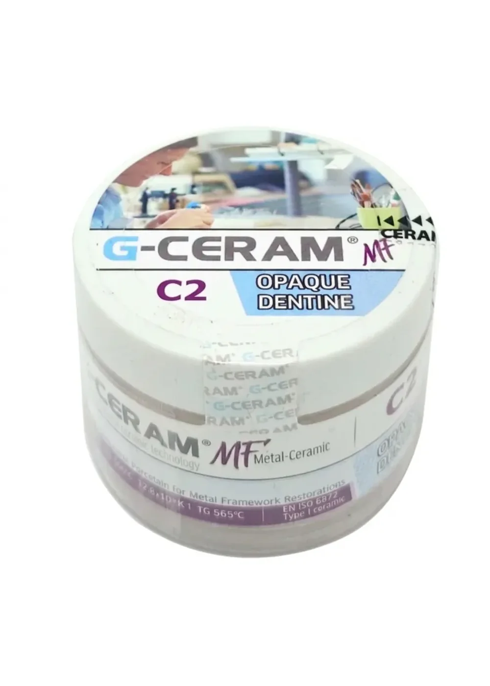 Керамическая масса, G-CERAM, MF опаковый дентин Opaque Dentine C2, 20г