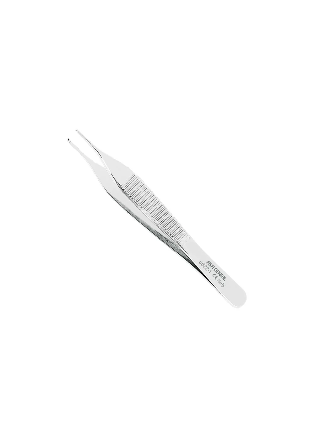 Asa Dental 0622-1 - пинцет хирургический прямой, тонкий, Micro-Adson, 12 см