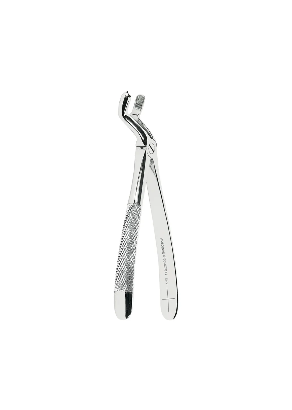 Asa Dental 0100-67/R - щипцы N67/R для восьмерок правые с зубчиками