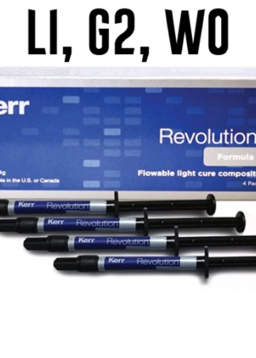 Revolution KIT (LI х2шт, G2, WO *1г), 29515 KERR