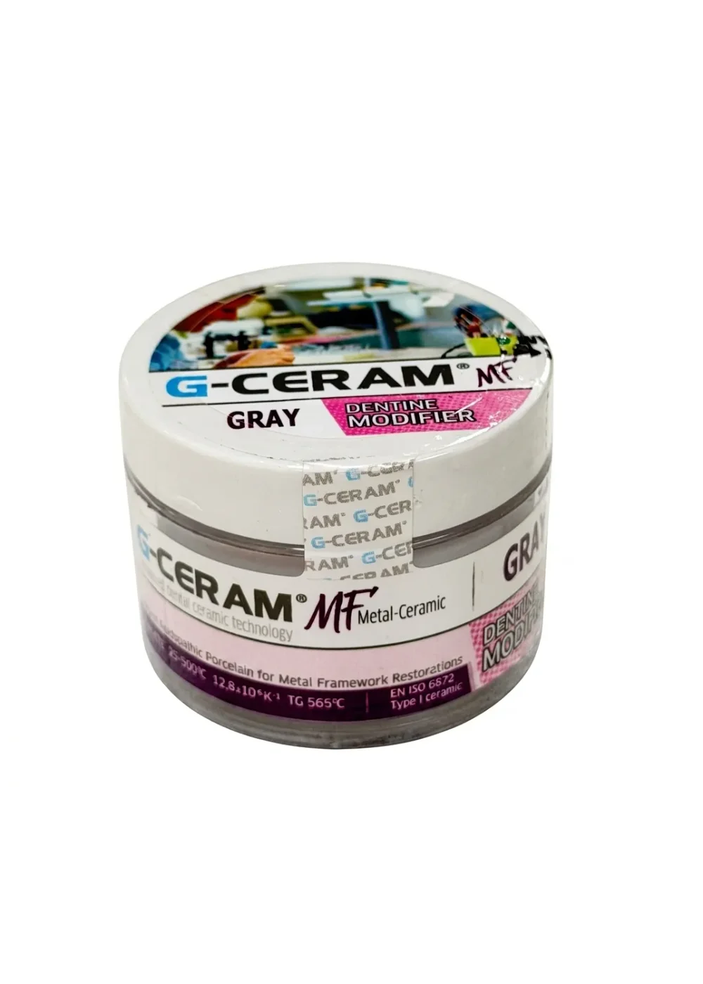 Керамическая масса модификатор дентина, G-CERAM, MF модификатор Dentine Modifier Gray, 20г