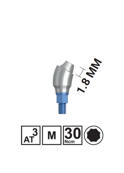 Мультиюнит угловой VEGA RV PERMANENT 30 грд, GH3 мм, с винтом, арт: 18 10 63