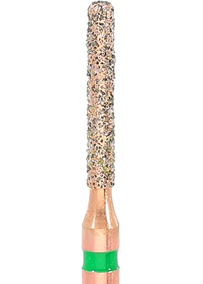 Бор алмазный цилиндрический, скруглённый кончик, KP6837KR.314.012