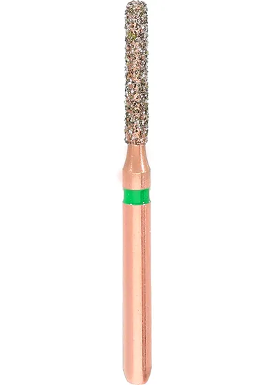 Бор алмазный цилиндрический, скруглённый кончик, KP6837KR.314.014