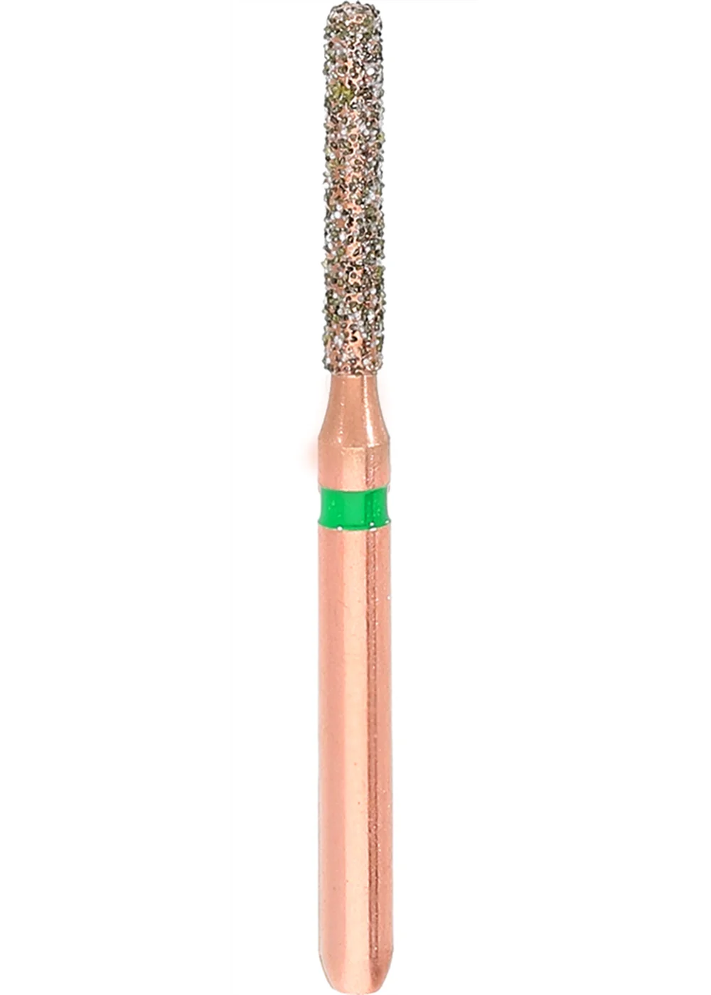 Бор алмазный цилиндрический, скруглённый кончик, KP6837KR.314.014