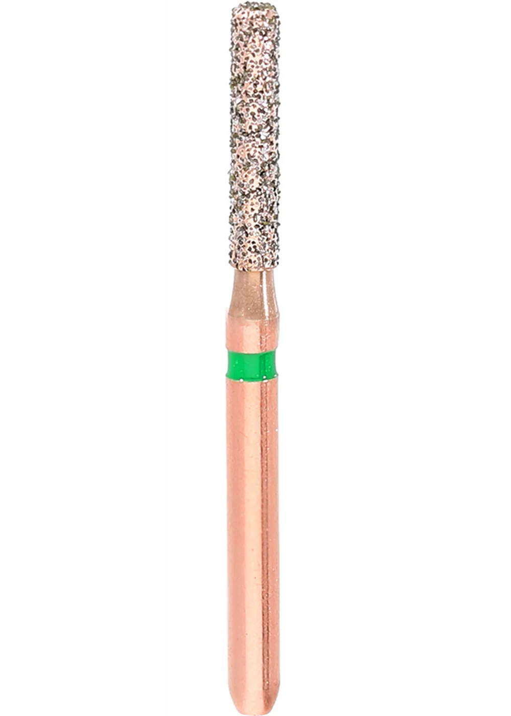 Бор алмазный цилиндрический, скруглённый кончик, KP6837KR.314.016