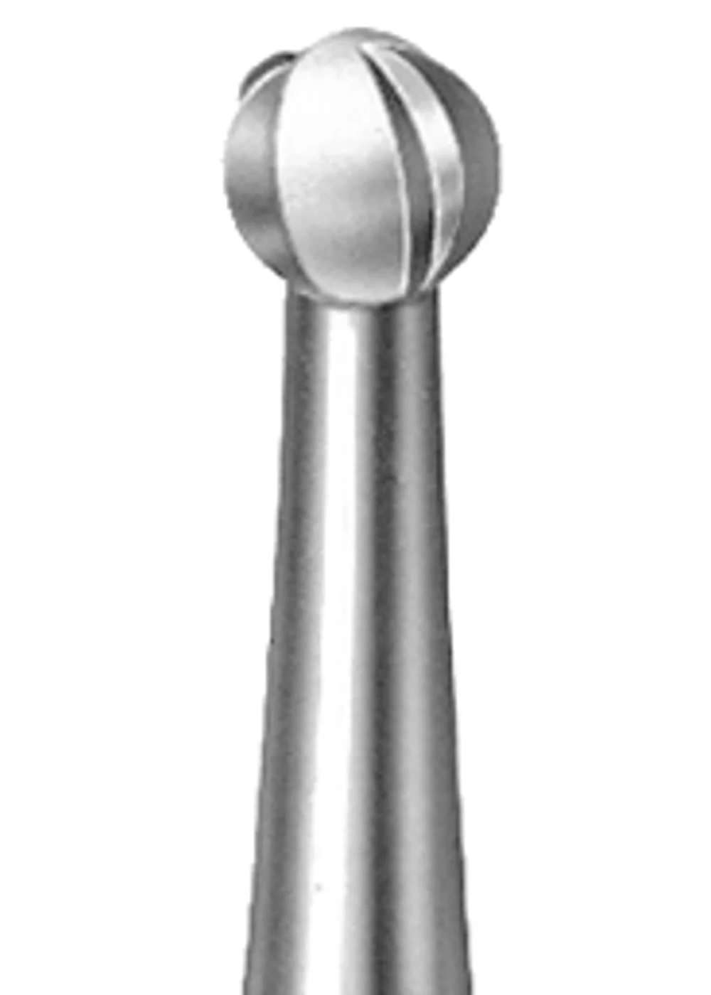Бор твердосплавный, шаровидный, удлинённая шейка, H1L.204.014