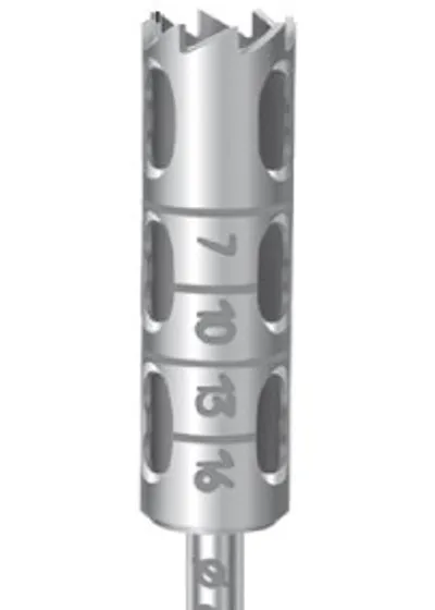 Трепан, Komet, цилиндрический, стальной, 4.0 мм, RA