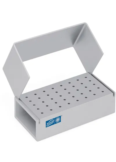 Подставка стоматологическая, Dentsply, A701B.000, синяя, для 10 инструментов, анодированный алюминий