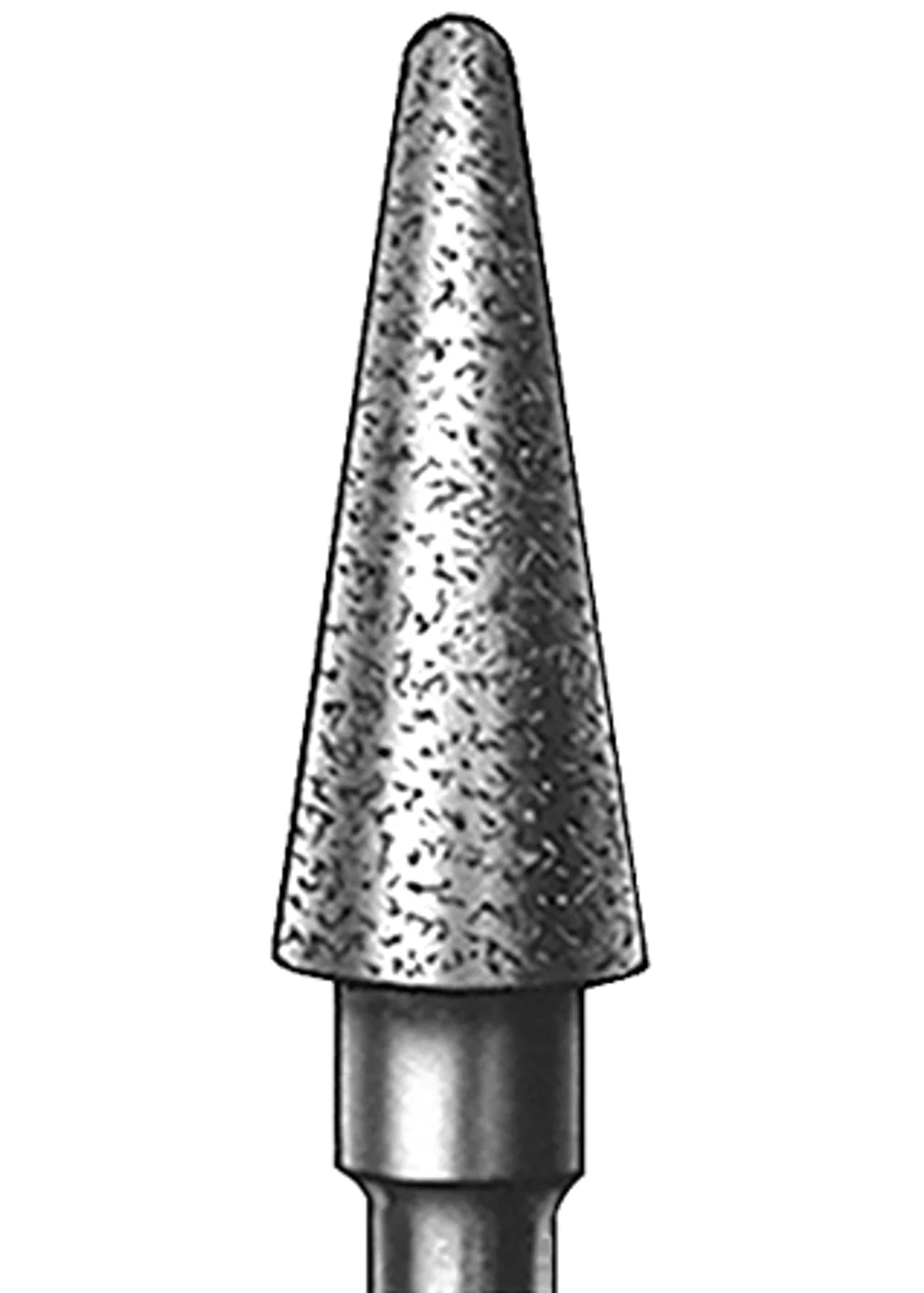 Бор, Komet, Конусная заострённая, 7852.104.050