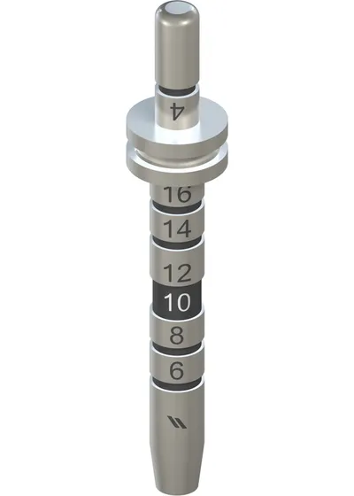 Глубиномер с индикатором расстояния, Straumann, Ø 2.2/2.8 мм, L 27 мм, Ti