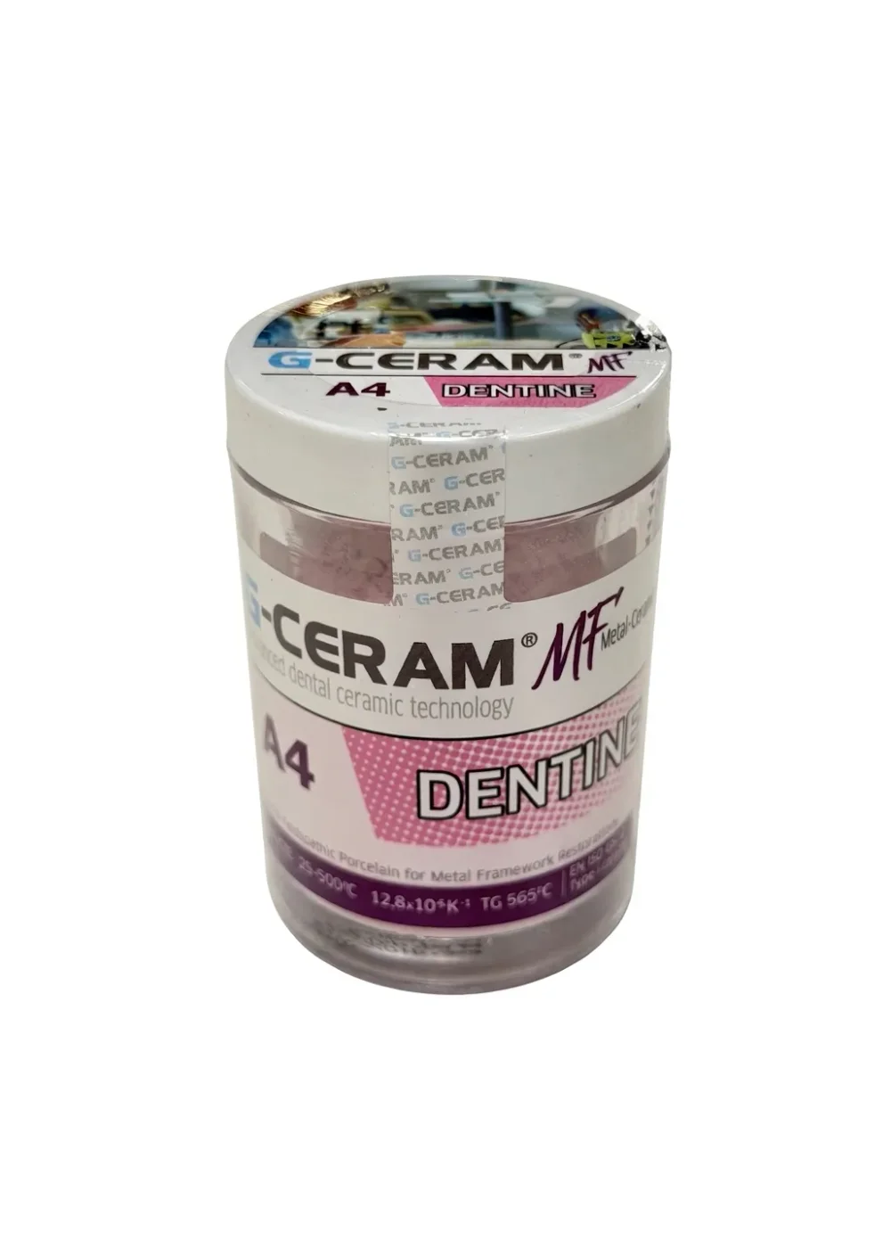 Керамическая масса дентинная, G-CERAM, MF дентин Dentine A4, 50г