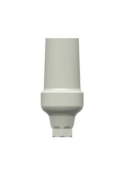 Абатмент циркониевый, OSSTEM, TS ZioCera Standart, 6-гранник D=5.5 мм, G/H=3.5 мм, с винтом Ebony Gold