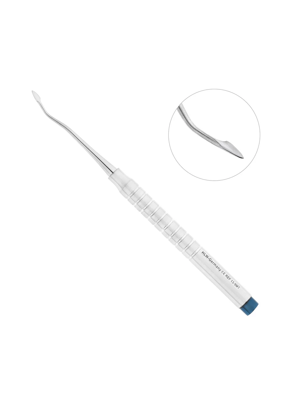 HLW 13-9MT - элеватор мини изогнутый, 3 мм, дистальный