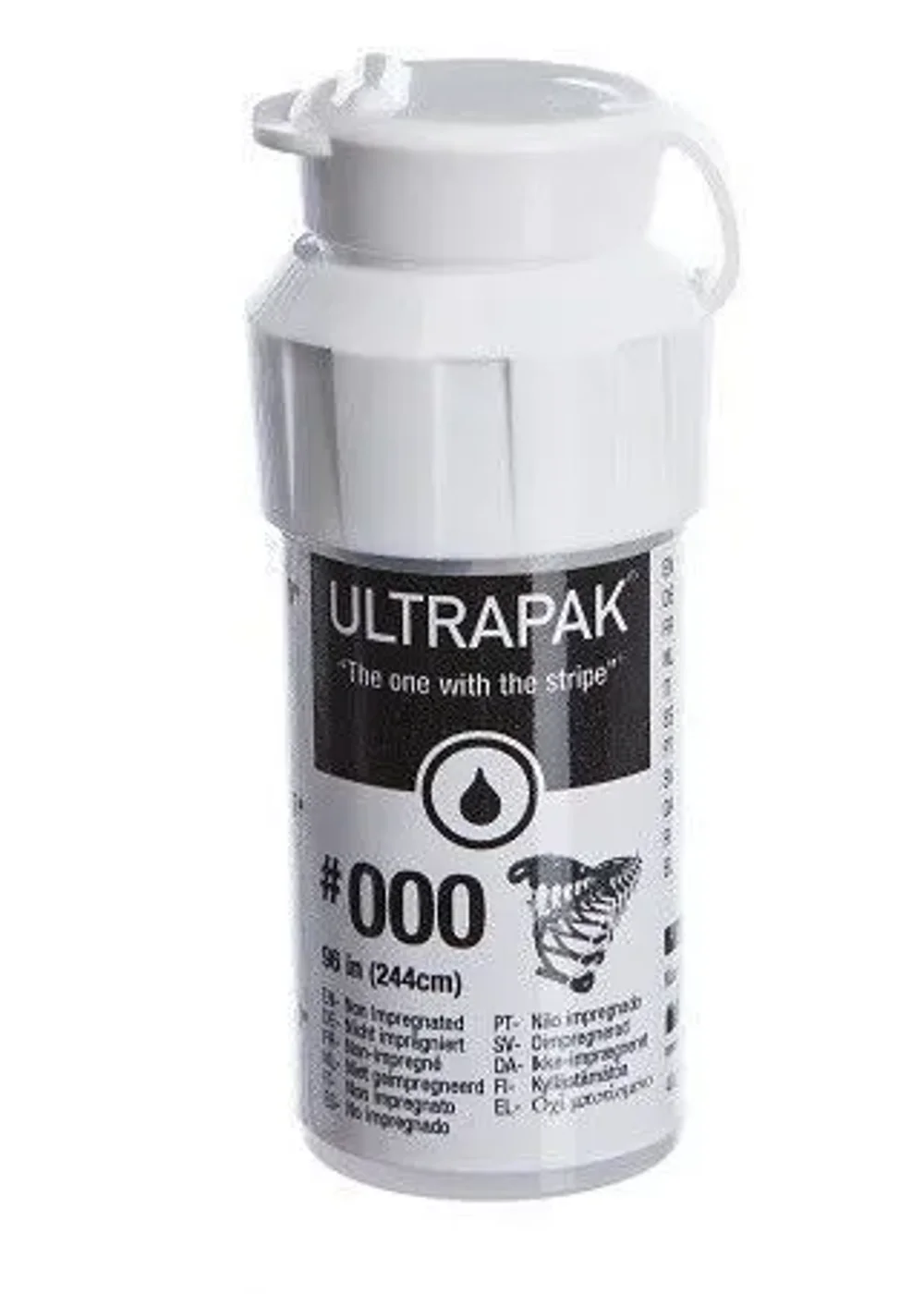 Нить ретракционная, Ultradent, №000 без пропитки