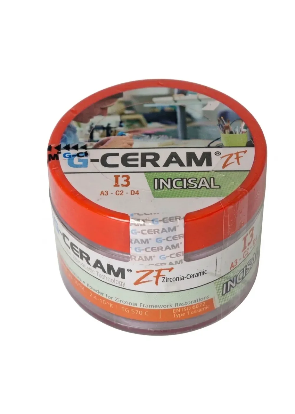 Керамика, G-CERAM, ZF масса режущего края Incisal I3 (20г)